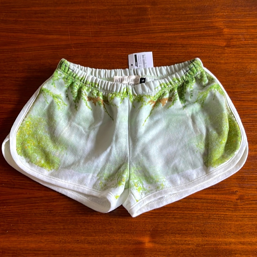 All Things Fabulous birch meadow cotton shorts